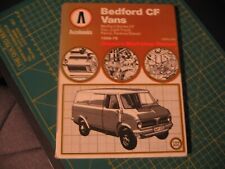 Bedford vans owners for sale  BEDFORD