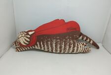 Used, B Kliban Supercat Pillow Flying Cat In Red Cape 70's-80's Brown Tone 21" Rare for sale  Shipping to South Africa