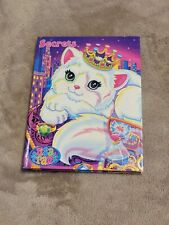 Cuaderno diario escritora Lisa Frank ""Secretos"" brillo mágico gato purrscilla de colección segunda mano  Embacar hacia Argentina