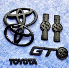 2012-16 Toyota GT86 Scion FRS conjunto de emblemas de para-lama dianteiro traseiro preto fosco emblema comprar usado  Enviando para Brazil