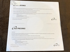 test pressing for sale  LONDON