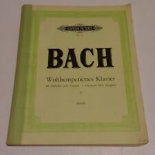 Bach wohltemperiertes klavier gebraucht kaufen  Freiburg