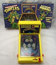 1990 Teenage Mutant Ninja Turtles juego electrónico de pinball de Helm Toys in Box segunda mano  Embacar hacia Argentina