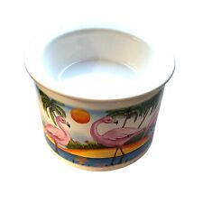Beach Theme - Ceramic Flamingo Dip Chiller Dish for sale  Shipping to South Africa