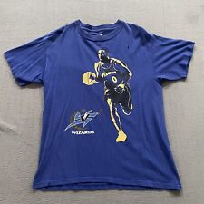 Camisa masculina vintage Gilbert Arenas azul média Washington Wizards NBA Y2K comprar usado  Enviando para Brazil