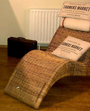 Gebraucht, super bequem:  Liegestuhl, Rattan, Ikea Ruhesessel gebraucht kaufen  Löbau