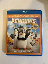 Penguins of Madagascar (Blu-ray/DVD, 2015, Inclui Cópia Digital 3D) comprar usado  Enviando para Brazil