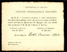 Esposizione milano 1906 usato  Genova