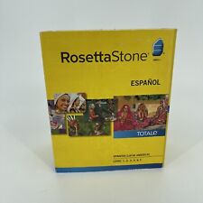 Rosetta Stone Spanish Espanol (Latin America) Level 1-5 Set Complete, used for sale  Hamptonville