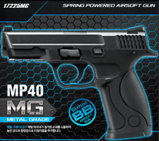 [Academy] #17225MG MP40 Metal Grade Spring Powered Airsoft Gun Brinquedo Militar comprar usado  Enviando para Brazil