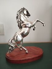 Scultura argento cavallo usato  Arezzo