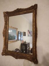 Specchio legno intarsiato usato  Roma