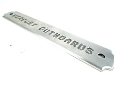 Mercury Outboards Sign Emblem Ornament Trim Aluminum Badge Marine Boat Motor for sale  Shipping to South Africa
