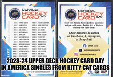 23/24 2024 Mazo Superior Día Nacional de Tarjetas de Hockey EE. UU. Elige tu tarjeta Juego completo segunda mano  Embacar hacia Argentina
