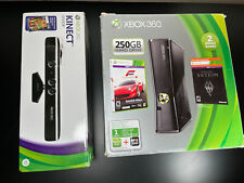 Console de jogos Microsoft Xbox 360 250GB preto e sensor Kinect caixa aberta, usado comprar usado  Enviando para Brazil