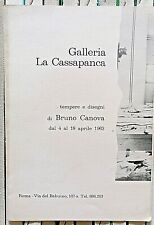 1963 invito mostra usato  Roma