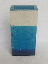 🔶️VINTAGE BITOSSI ITALY DECORATIVE SLAB VASE ART POTTERY fantoni gambone 60s for sale  Shipping to South Africa