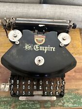 Antique empire typewriter for sale  Shipping to Ireland