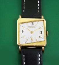 Relógio masculino vintage década de 1940 Le Coultre Vacheron caixa assimétrica folheado a ouro comprar usado  Enviando para Brazil
