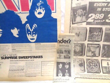 1979 DYNASTY era KISS ferro no Daily News NYC e bônus vintage anúncios de vinil! comprar usado  Enviando para Brazil