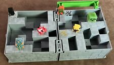 Usado, Minecraft Mini Figura Coleccionista Estuche Cubo de Almacenamiento Mattel 2014 con 6 Figuras segunda mano  Embacar hacia Argentina
