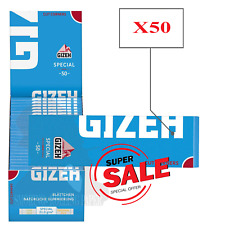 GIZEH Special Extra Fine Cartine Corte Singole 1 Box Da 50 Libretti comprar usado  Enviando para Brazil