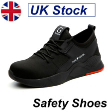 Usado, Sapatos de segurança leves masculinos/femininos biqueira de aço botas de trabalho treinadores caminhadas Reino Unido comprar usado  Enviando para Brazil