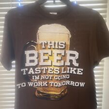 Mens beer shirt for sale  Hattiesburg