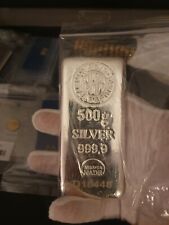 500g silver bar for sale  GLOUCESTER