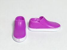 Sapatos de boneca Barbie chinelos roxos mocassins GLAM BIKE 2009 TARGET EXCLUSIVE #11206 comprar usado  Enviando para Brazil
