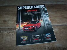 Catalogue brochure supercharge d'occasion  Mitry-Mory