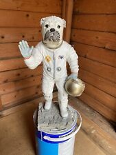 Bulldog astronaut ornament for sale  WALSALL