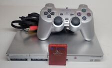 Sistema de consola Sony PlayStation 2 PS2 Slim Silver SCPH-90001 con controlador segunda mano  Embacar hacia Argentina