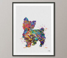 Yorkshire terrier watercolor for sale  WASHINGTON