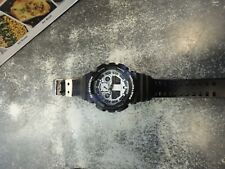Usado, Relógio masculino Casio G-Shock preto e branco GA100BW-1A analógico-digital X grande comprar usado  Enviando para Brazil