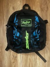 Mochila Rawlings Savage preta/azul bolsa para equipamentos esportivos/excelente estado comprar usado  Enviando para Brazil