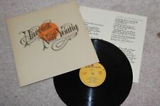 neil young harvest lp for sale  CHELMSFORD