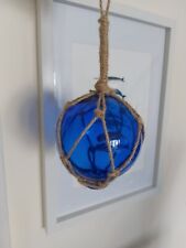 10cm blue glass for sale  LOOE