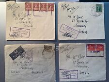 17 artículos de correo militar australiano de la Segunda Guerra Mundial - Diff’t Field Posts, marcas de censura firmadas segunda mano  Embacar hacia Mexico