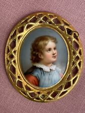 ältere miniatur porträt gebraucht kaufen  Goslar