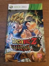 Notice Dragon Ball Z: Ultimate Tenkaichi - Xbox 360 (notice seule - FR) comprar usado  Enviando para Brazil