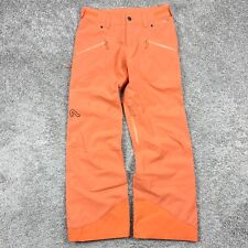 Pantalones de esquí de snowboard Flylow Intuitive Fabrics naranja impermeables medianos, usado segunda mano  Embacar hacia Argentina