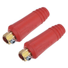 Plugue conector painel cabo de solda TIG encaixe rápido DKJ 50-70, vermelho, 2 peças para comprar usado  Enviando para Brazil