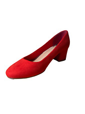 Red court shoe for sale  LONDON