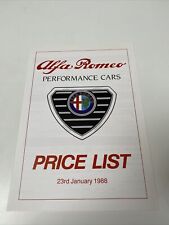 Alfa romeo range for sale  NEWCASTLE UPON TYNE