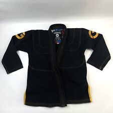 Kimono Calavera Premium 450 GSM Gold Weave GI preto karatê jiu-jitsu A1 comprar usado  Enviando para Brazil