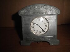 Old 1st Wisconsin Trust Co., Milwaukee promotional Clock still bank 1930's for sale  Shipping to South Africa