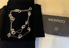 Movado sterling silver for sale  Chesterfield