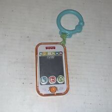 Anel de corda Fisher Price laranja espelho telefone 2014 brinquedo bebê criança crianças testado, usado comprar usado  Enviando para Brazil