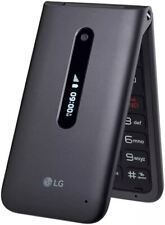 LG Classic Flip Wine 2 8GB Verizon T-Mobile LTE telefone flip LM-Y120QM cinza (B-) comprar usado  Enviando para Brazil